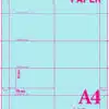 A4-160GSM/4/10B - BLUE 160GSM MICRO PERFORATED CARDS (10 per SHEET) - VARIOUS PACK SIZES