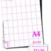 A4 to A10 Perforated Paper