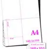 A4 to A6 Perforated Sheets