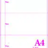 A4-190GSM/3/3 - 190GSM A4 PERFORATED CARD WITH TWO PERFORATIONS - VARIOUS PACK SIZES