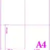 A4-170GSM/A6 - 170GSM MICRO PERFORATED A4 CARD (4 x A6 CARDS) - VARIOUS PACK SIZES